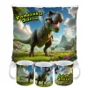 Kubek Poduszka Dinozaur Dinozaury T-rex Tyrannosaurus Triceratops